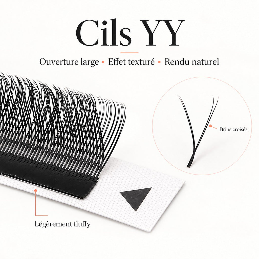 Cils Smart Lash YY — boîte mix 7-15 mm — EsthyReine