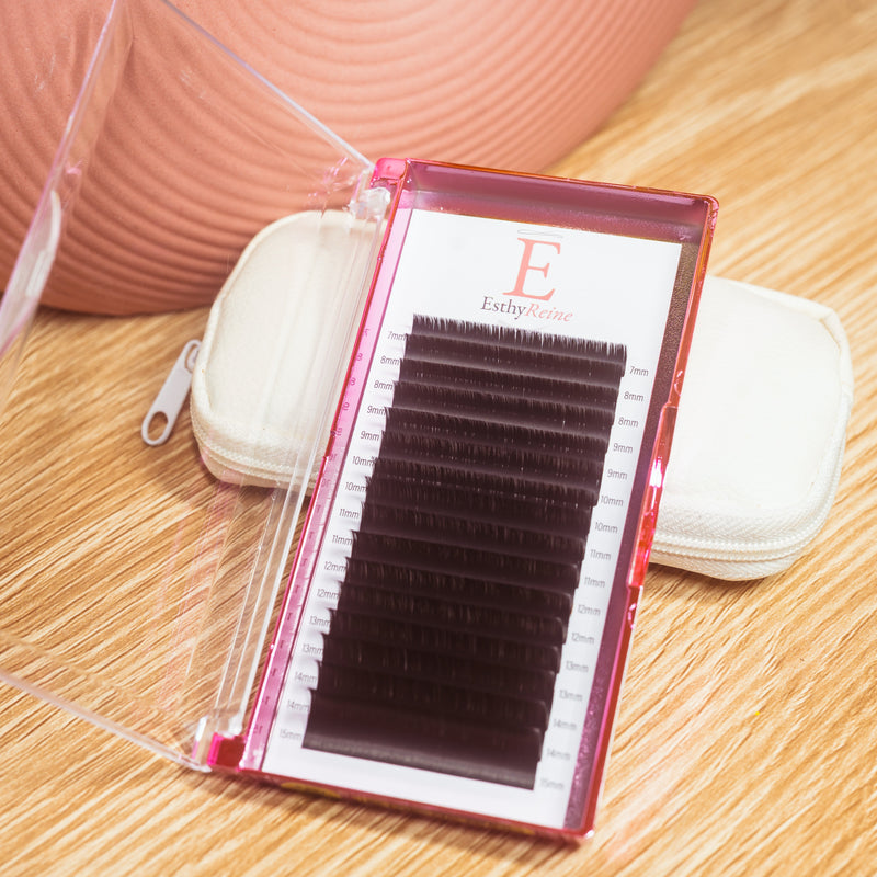 Cils Easy Fans — Boîte Mix 7-15 mm · 16 lignes